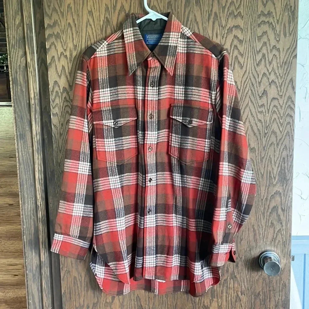 Pendleton Wool Flannel Shirt 15.5
